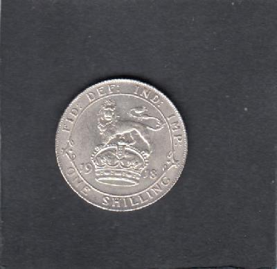 Beschrijving: 1 Shilling  GEORGIUS V  